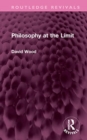 Philosophy at the Limit - Book