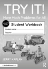 Try It! More Math Problems for All : Student Workbook - Book