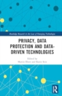 Privacy, Data Protection and Data-driven Technologies - Book
