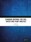 Standard Methods for Soil, Water and Plant Analysis - Book