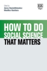 How to do Social Science that Matters - eBook