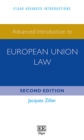 Advanced Introduction to European Union Law : Second Edition - eBook