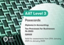 AAT Tax Processes for Businesses : Passcards - Book