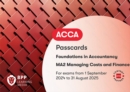 FIA Managing Costs and Finances MA2 : Passcards - Book