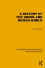 A History of the Greek and Roman World - eBook