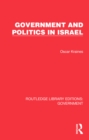 Government and Politics in Israel - eBook