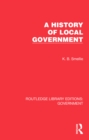 A History of Local Government - eBook