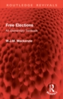 Free Elections : An Elementary Textbook - eBook