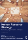 Human Resource Strategy : Formulation, Implementation, and Impact - eBook