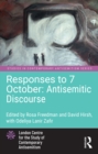 Responses to 7 October: Antisemitic Discourse - eBook