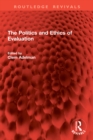 The Politics and Ethics of Evaluation - eBook