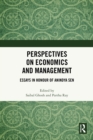 Perspectives on Economics and Management : Essays in Honour of Anindya Sen - eBook