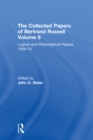 The Collected Papers of Bertrand Russell, Volume 6 : Logical and Philosophical Papers 1909-13 - eBook