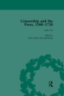 Censorship and the Press, 1580-1720, Volume 4 - eBook