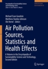 Air Pollution Sources, Statistics and Health Effects - Book