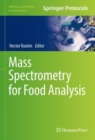 Mass Spectrometry for Food Analysis - Book