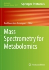 Mass Spectrometry for Metabolomics - Book