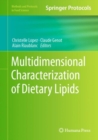 Multidimensional Characterization of Dietary Lipids - eBook