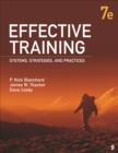 Effective Training : Systems, Strategies, and Practices - eBook