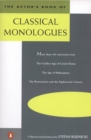 Actor's Book of Classical Monologues - eBook