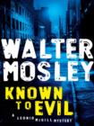 Known to Evil - eBook