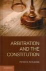 Arbitration and the Constitution - Book