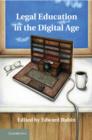 Legal Education in the Digital Age - Book