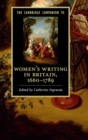 The Cambridge Companion to Women's Writing in Britain, 1660-1789 - Book