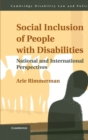 Social Inclusion of People with Disabilities : National and International Perspectives - Book