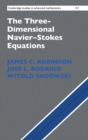 The Three-Dimensional Navier-Stokes Equations : Classical Theory - Book