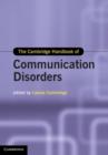 The Cambridge Handbook of Communication Disorders - Book