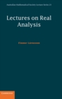 Lectures on Real Analysis - Book