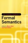 The Cambridge Handbook of Formal Semantics - Book
