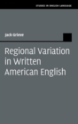 Regional Variation in Written American English - Book