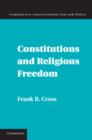 Constitutions and Religious Freedom - Book