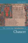 The Cambridge Introduction to Chaucer - Book
