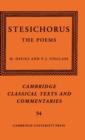 Stesichorus : The Poems - Book