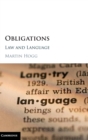 Obligations : Law and Language - Book