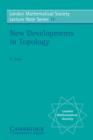 New Developments in Topology - eBook