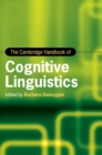 The Cambridge Handbook of Cognitive Linguistics - Book