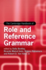 The Cambridge Handbook of Role and Reference Grammar - Book
