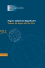 Dispute Settlement Reports 2014: Volume 7, Pages 2653-3024 - Book