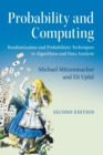 Probability and Computing : Randomization and Probabilistic Techniques in Algorithms and Data Analysis - Book
