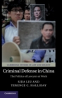 Criminal Defense in China : The Politics of Lawyers at Work - Book