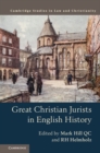 Great Christian Jurists in English History - Book