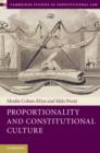 Proportionality and Constitutional Culture - eBook