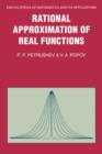Rational Approximation of Real Functions - eBook