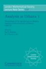 Analysis at Urbana: Volume 1, Analysis in Function Spaces - eBook
