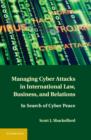 Managing Cyber Attacks in International Law, Business, and Relations : In Search of Cyber Peace - eBook