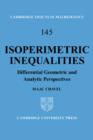 Isoperimetric Inequalities : Differential Geometric and Analytic Perspectives - Book